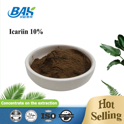 Natural 10% Icariin Epimedium Extract Powder Light Yellow Powder