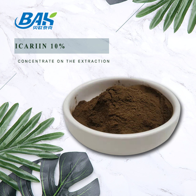Natural 10% Icariin Epimedium Extract Powder Light Yellow Powder