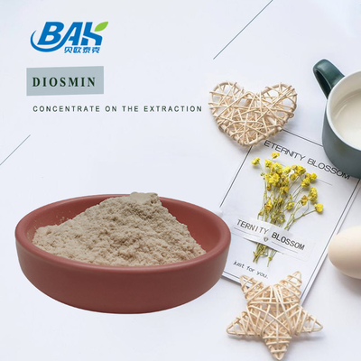 BAK Factory Wholesale CAS 520-27-4 Suplemen Peningkatan Kekebalan Diosmin Bubuk 90% - 98%