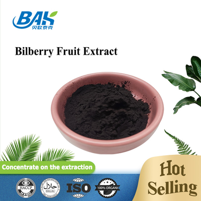 Suplemen Ekstrak Anthocyanin Bilberry Berkualitas Tinggi Anti-Aging Vaccinium Myrtillus Powder