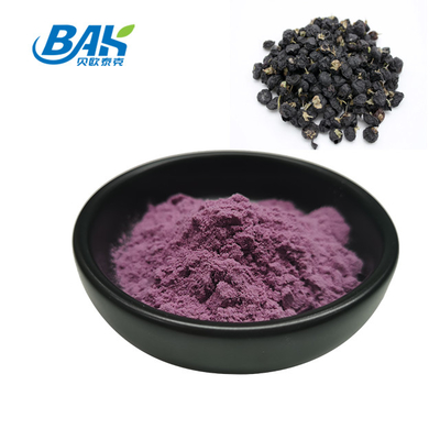 Buah Dan Sayuran Black Wolfberry Powder Food Grade Black Goji Powder