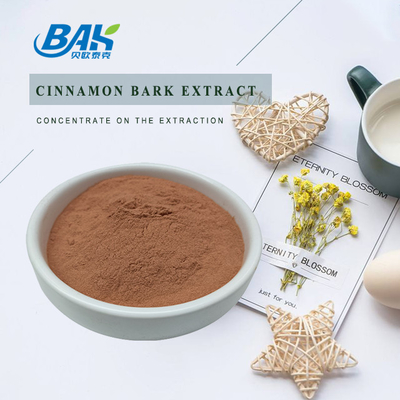 BAK Kualitas tinggi Cinnamomum Cassia Presl Cinnamon Extract Brown Red Powder 100% Pass 80 Mesh