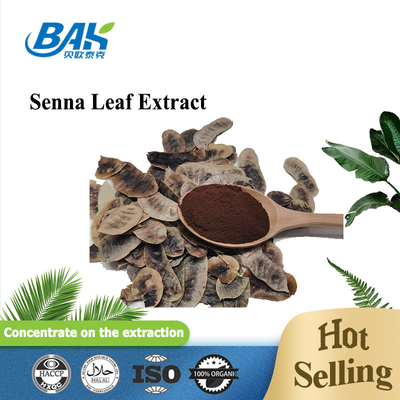 Senna Leaf Extract Sennosides A B Powder 20% larut dalam air
