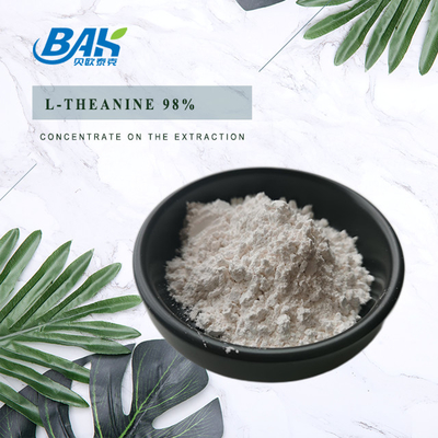 CAS NO 3081-61-6 Ekstrak Herbal Alami Untuk Diet Sehat Ekstrak Teh Hijau Bubuk Teanin 98% Bubuk