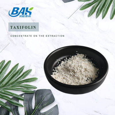 Bahan Kosmetik Alami Taxifolin 5,7,3',4'-Flavan-On-Ol bubuk kuning muda