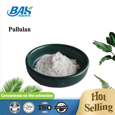 CAS 9057-02-7 Bahan-bahan Kosmetik Alami 90% Pullulan Powder Bulk
