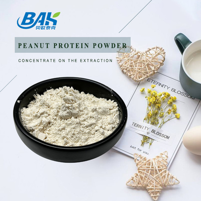 Off White Peanut Peptide Protein Powder 98% Lulus 80 Mesh