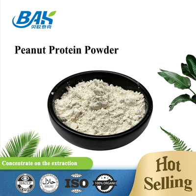 Off White Peanut Peptide Protein Powder 98% Lulus 80 Mesh
