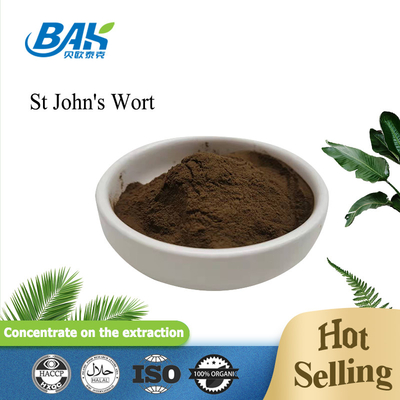 0,3% Hypericin St John'S Wort Brown Powder 100％ Lulus 80 Mesh