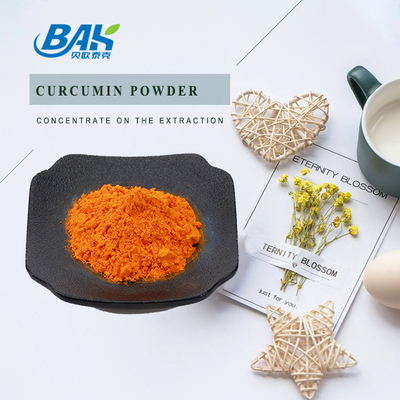 95% Curcumin Powder Pigmen Makanan Cas 458-37-7 C21H20O6