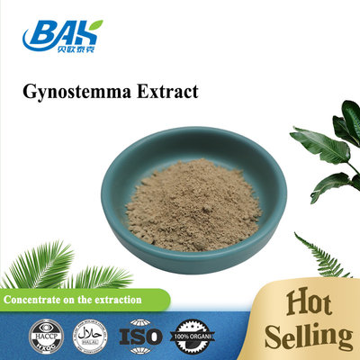 Rumput Utuh 98% Gynostemma Pentaphyllum Suplemen Bubuk Coklat