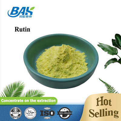 Bahan Kosmetik Alami 95% Rutin Sophora Japonica Ekstrak Serbuk Kuning