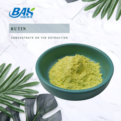 Bahan Kosmetik Alami 95% Rutin Sophora Japonica Ekstrak Serbuk Kuning