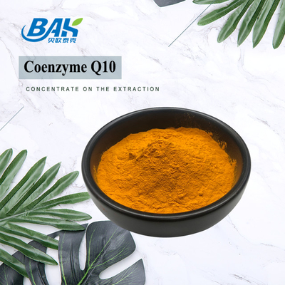Anti Aging Coenzyme Q10 Powder 40 Mesh Yellow To Orange Crystalline Powder