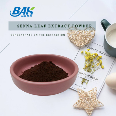 Senna Leaf Extract Sennosides A B Powder 20% larut dalam air