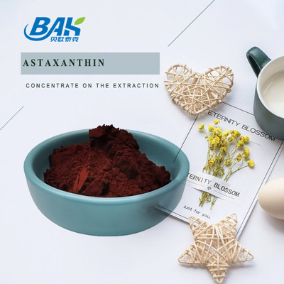 Pasokan Pabrik Massal Astaxanthin Food Grade Astaxanthin Powder 100% Alami