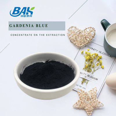 CAS 24512-62-7 Aditif makanan alami Pewarna makanan Gardenia Blue Powder