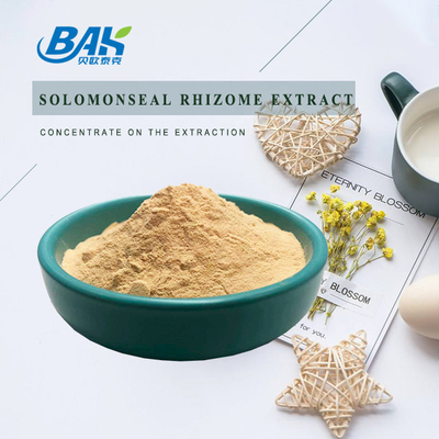 BAK Factoty Grosir 10:1 Suplemen Kesehatan Pria Brown Yellow Solomonseal Rhizome Extract Powder