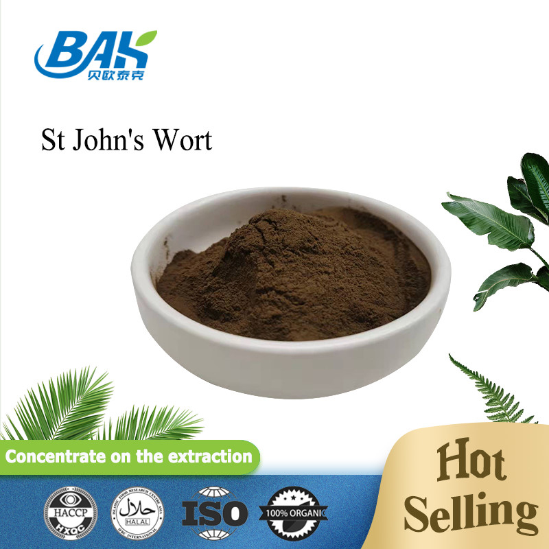 0,3% Hypericin St John'S Wort Brown Powder 100％ Lulus 80 Mesh