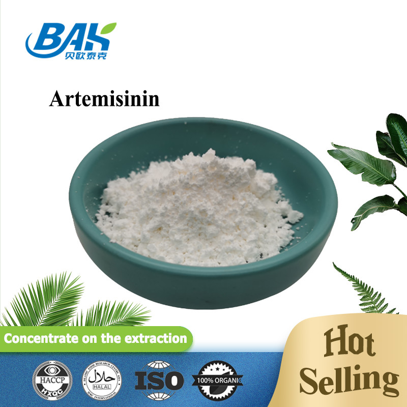 BAK Factory Grosir 99% Dihydroartemisinin Kristal Acicular Tak Berwarna CAS 537-42-8