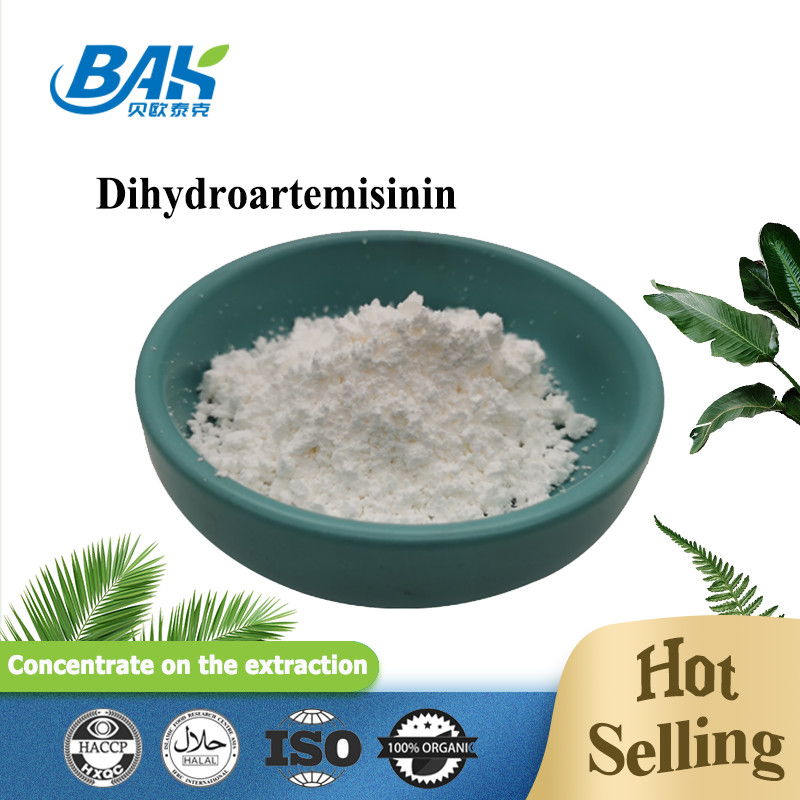 99% Dihydroartemisinin Kristal Acicular Tidak Berwarna CAS 537-42-8