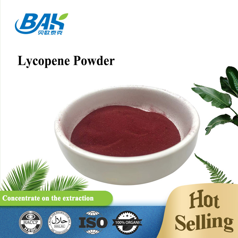 60 Sampai 80 Mesh Tomat Lycopene Bubuk Merah Tua 5% 10% 20% 50% 98%