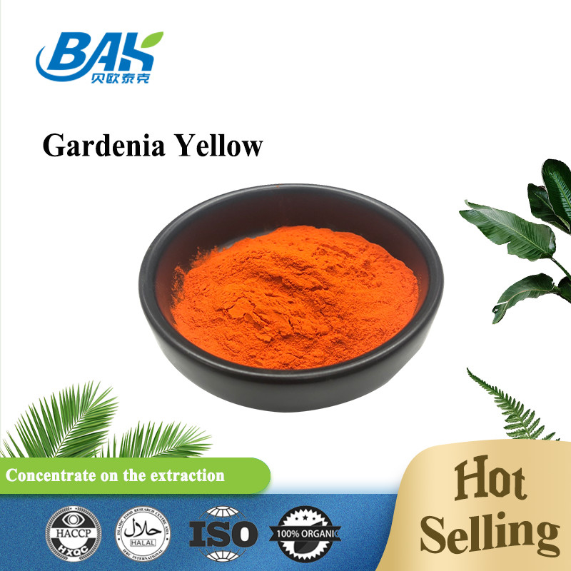Gardenia Kuning Bubuk Pewarna Makanan Aditif Makanan Alami 94238-00-3