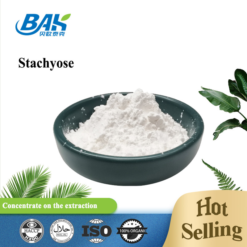 100% Pemanis Aditif Makanan Bubuk Stachyose Cas 470-55-3 1,5 Sampai 2,4 Kkal/G